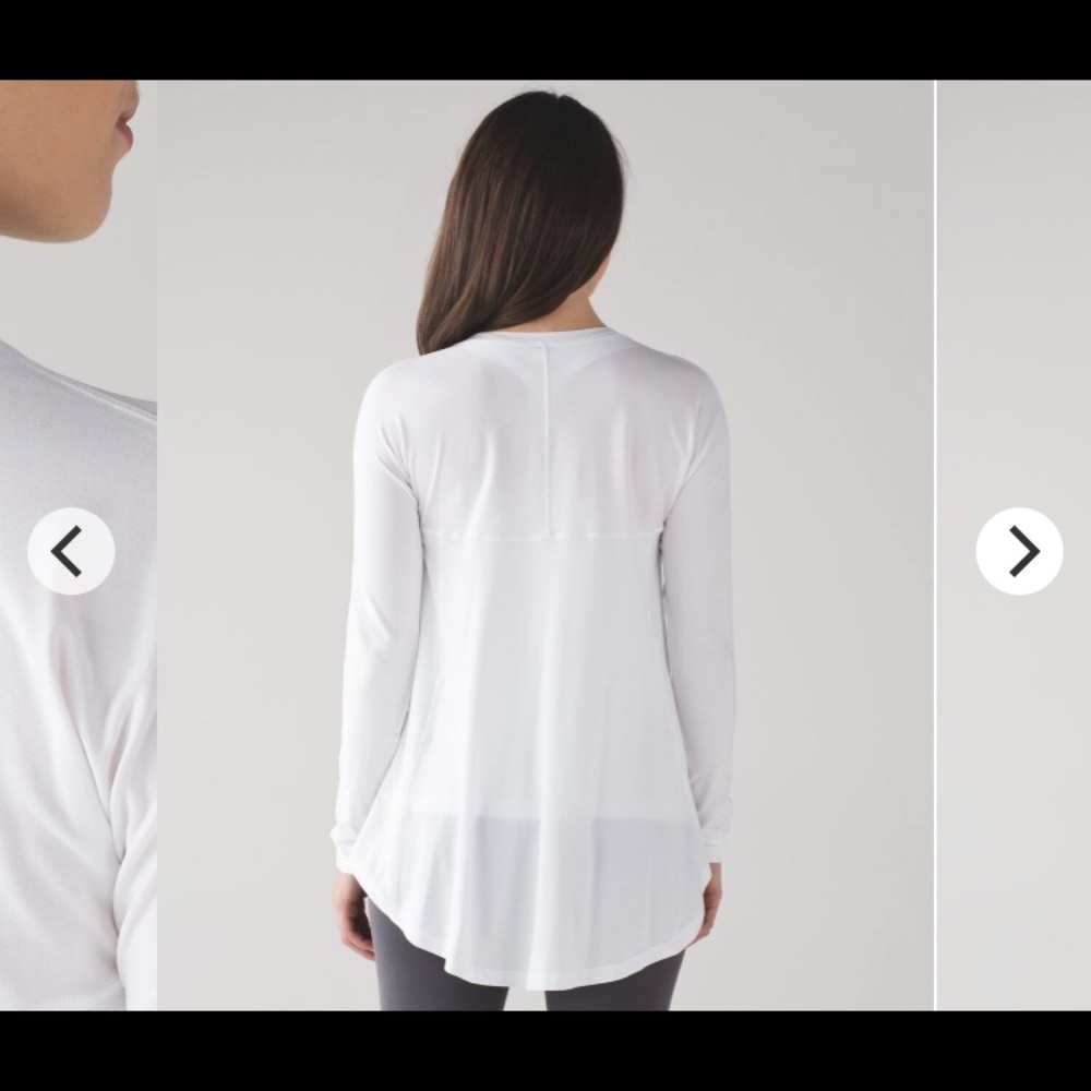 Lululemon long sleeve shirt top size 2 or xsmall